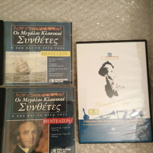 Mendelssohn classical music used, 3 CDs