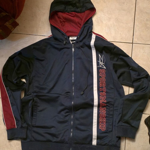 Identic Sports Jacket XL like new, blue and red