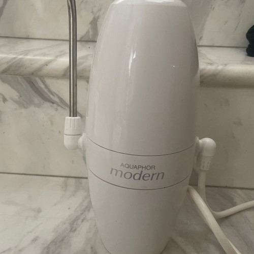 Aquaphor water filter device used