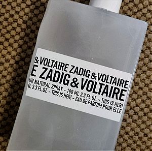 Zadig & Voltaire This Is Her! Eau de Parfum 100ml