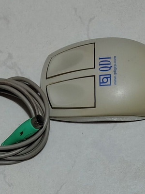 Vintage QDI Mouse PS/2 used, retro collectible