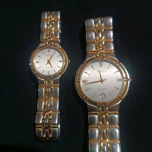 Vogue two-tone watches unisex new