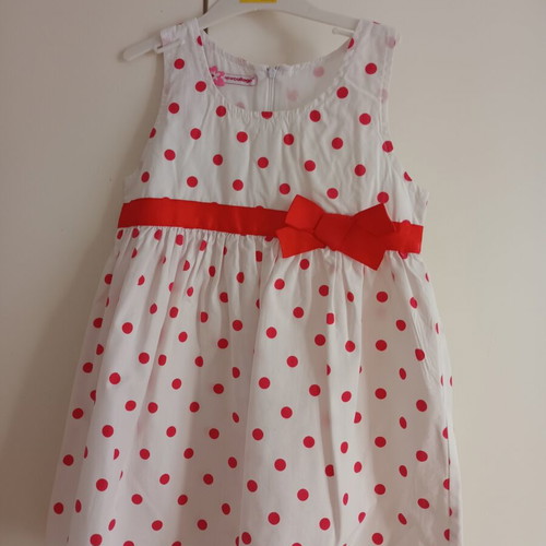 Baby dress like new with back zipper