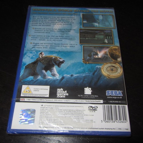 The Golden Compass PlayStation 2 game new sealed