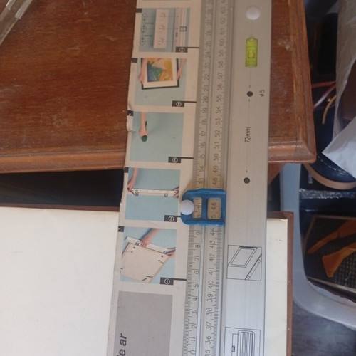Marking Guide KH3207 with Spirit Level for Sockets, Frames & Shelves
