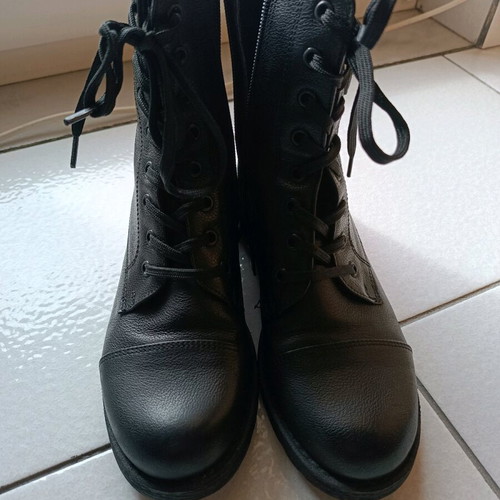 Robinson leather ankle boots like new, size 36, black