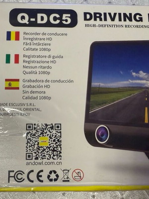 Driving recorder camera new, sealed
