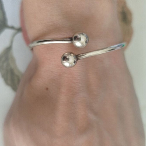 925 silver hinged bracelet