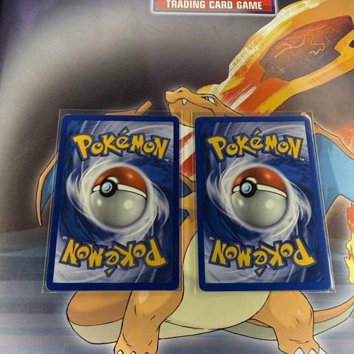 Pokemon Energy Flow and Trash Exchange Trainer Cards, Vintage Gym Heroes