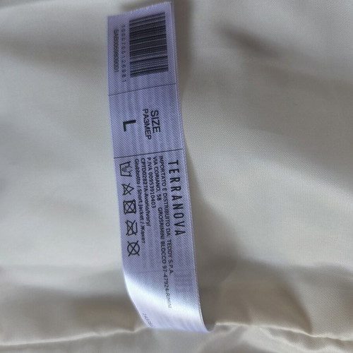 Teen Jacket like new, slim fit, white, size L