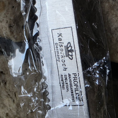 Kaiserkoch kitchen knives and tools set new, 25 pieces