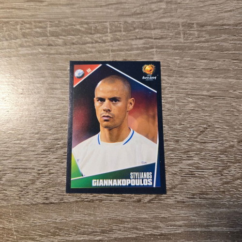 Panini UEFA Euro 2004 Stylianos Giannakopoulos #40 sticker like new