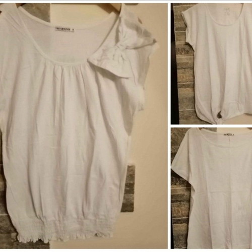 Women's short-sleeve blouses used, pack of 14, size S/M