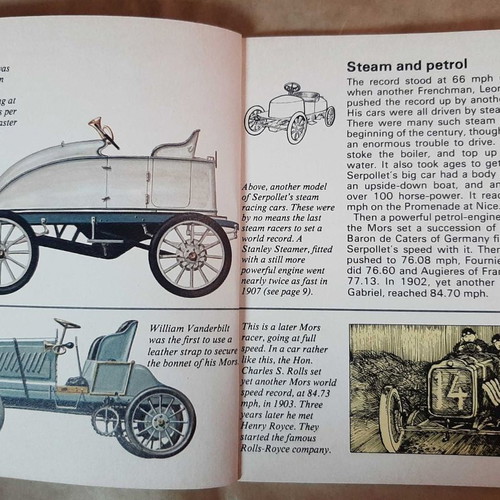 Scatterbox Record Breakers Land used pocket book with record-breaking cars