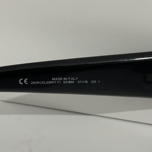 Dior sunglasses like new, black