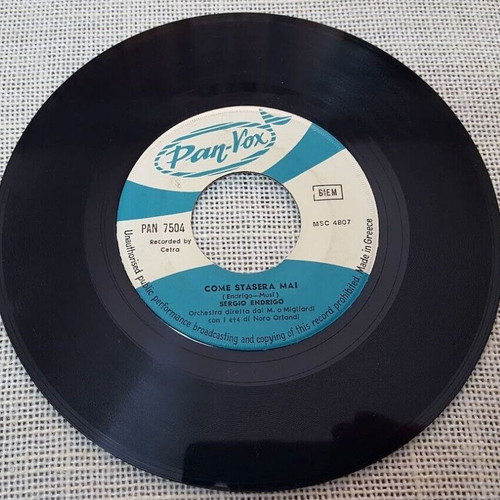 Sergio Endrigo Teresa 7' used, pop