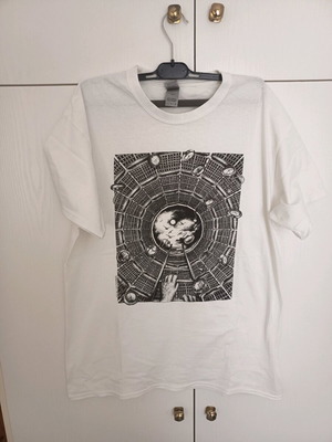 T-shirt λευκό αλληλεγγύης σε πολιτικούς κρατούμενους σαν καινούργιο, μέγεθος L