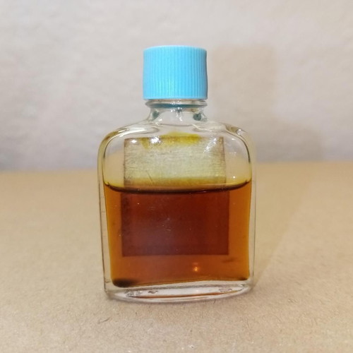 Aquarius Max Factor perfume used, collectible miniature