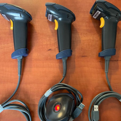SC-2013 Barcode Scanner handheld wired used, 1D barcode reader