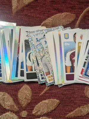 Topps UEFA Champions League 2024-2025 stickers like new, pack of 8