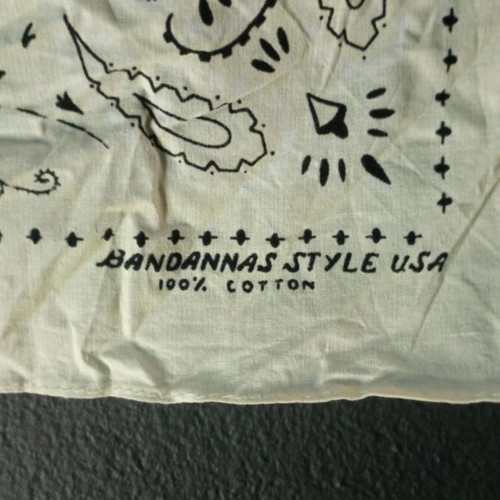Vintage bandana used
