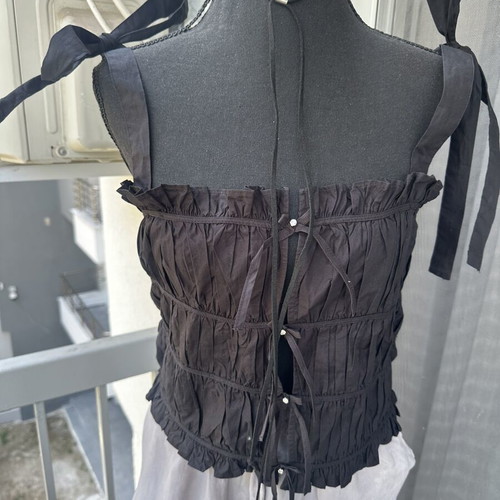 Zara Black Top Size M New