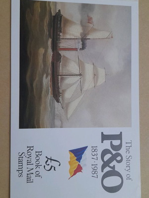 UK Booklet Stamps The Story of P&O new