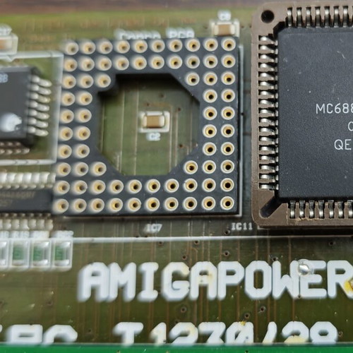 Amiga 1200 68030 accelerator M-Tec T1230/28 with FPU and 8MB fast RAM like new