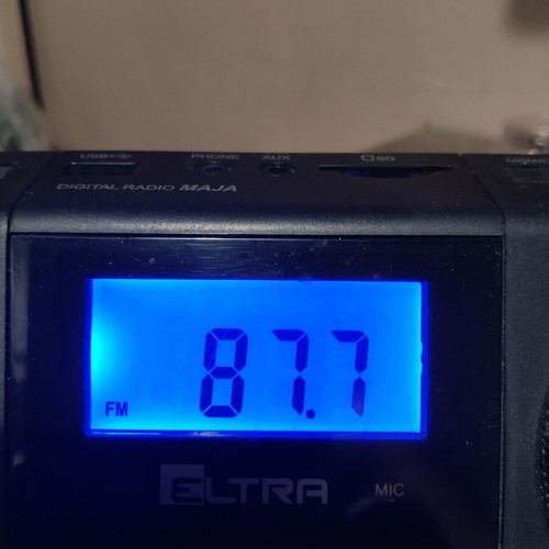 Eltra digital stereo radio with USB, TF card and clock