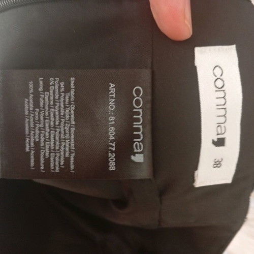 Comma women's set black new, elegant and aristocratic
