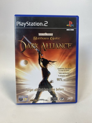 Baldur’s Gate Dark Alliance PlayStation 2 PS2 like new, complete, English