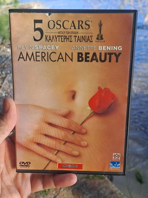 American Beauty DVD μεταχειρισμένο, υπότιτλοι, περιπέτεια δράμα κοινωνικό