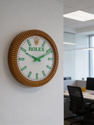 Wall clock in Rolex design new, analog