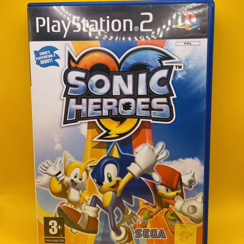 Sonic Heroes PS2 game like new
