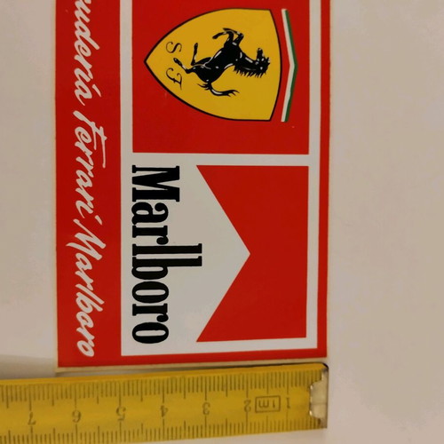 COLLECTIBLE STICKER FERRARI MARLBORO 1997
