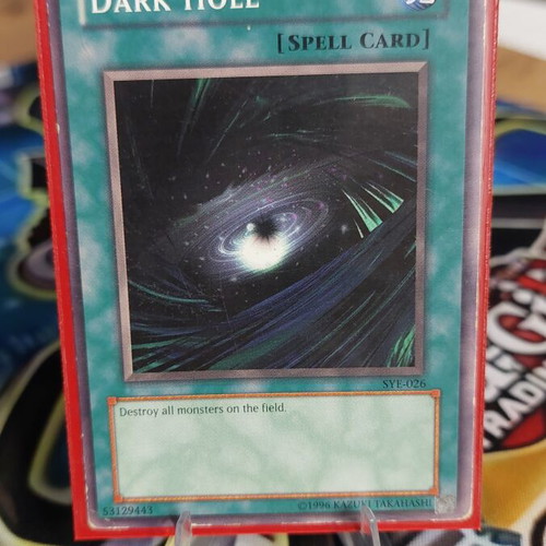 Dark Hole Yu-Gi-Oh! spell card