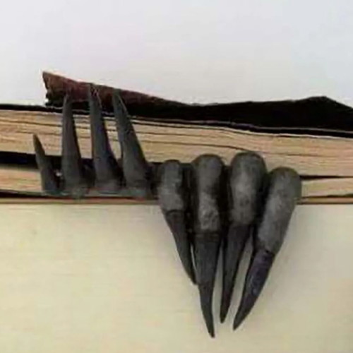 Devil's Hand Gothic Bookmark