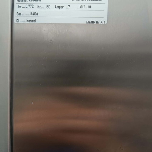 Artsteel Stainless Steel Display Refrigerator Chamber like new