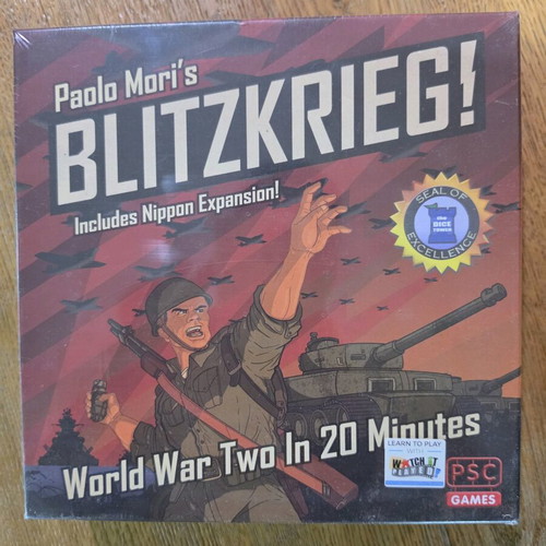 Blitzkrieg! World War Two In 20 Minutes new board game with Nippon Expansion