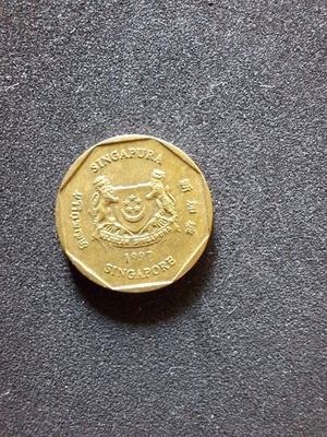 Νόμισμα 1 Δολάριο Σιγκαπούρης 1997 μεταχειρισμένο