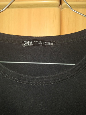 Zara dark blue blouse like new, size L