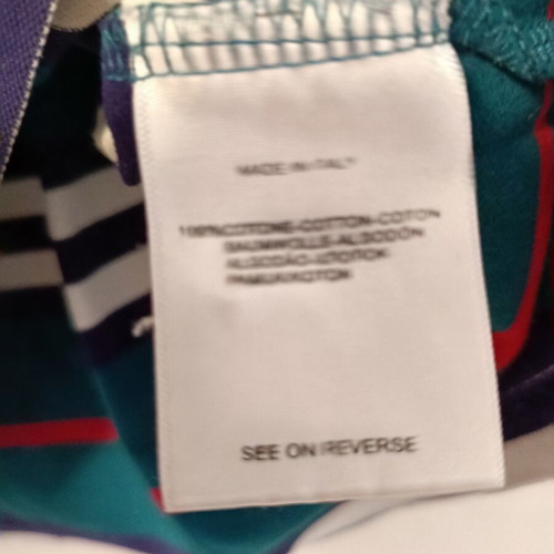 Burberry London England men's polo shirt XXL, multicolor