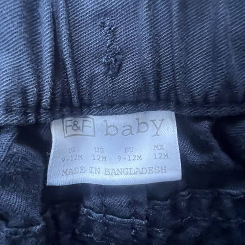 Formal set bodysuit shirt with shorts for baby boy 9-12 months like new