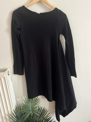Makó asymmetrical dress black like new, size S