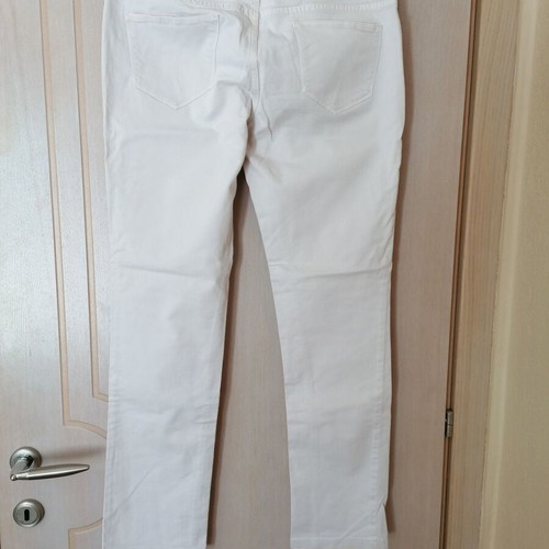Massimo Dutti summer jeans new, size L, ecru with pink tone