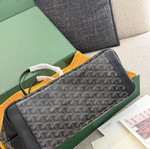 Goyard Canvas Artois PM τσάντες ώμου νέες, λευκό και πράσινο