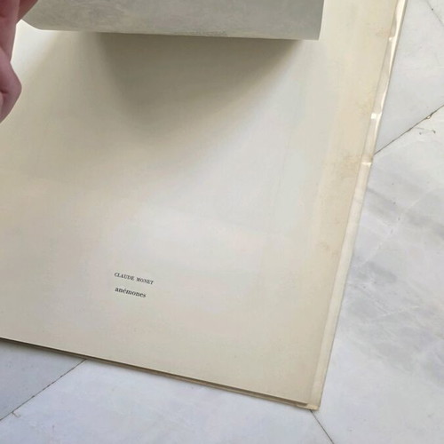 Fleurs et Fruits collectible art poster album used