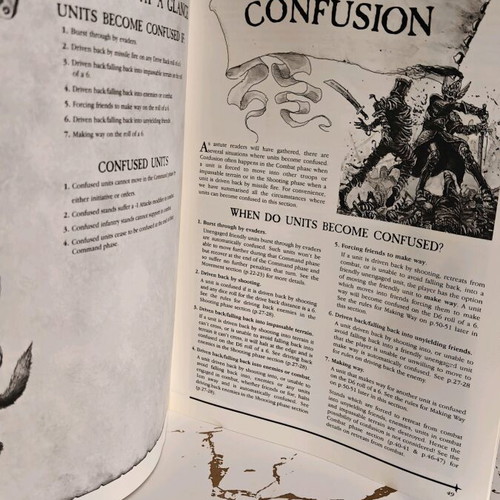 Warmaster Guide English Rulebook used