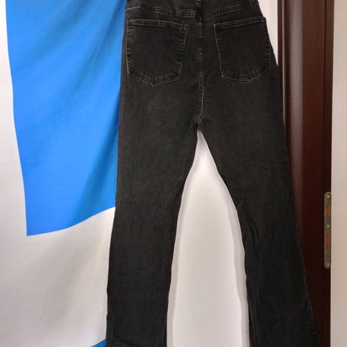 Sinsay black high waisted flare jeans brand new size L