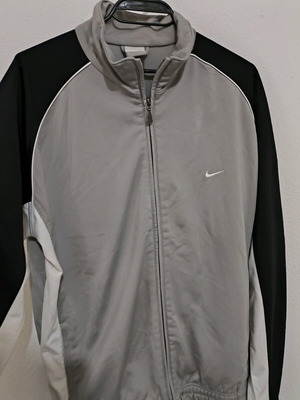 Nike men's jacket like new, gray and black, size XL
